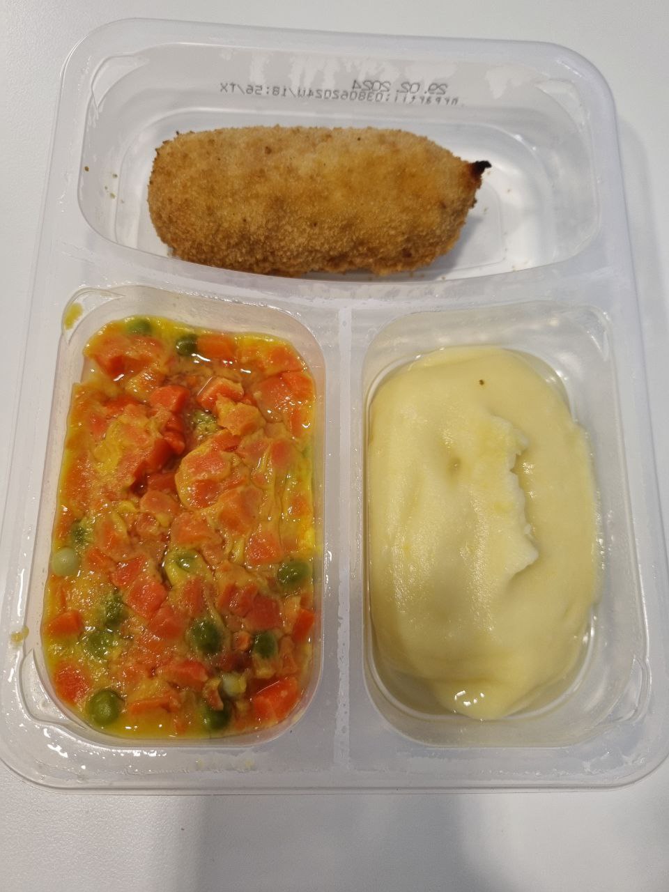 Three-compartment Meal