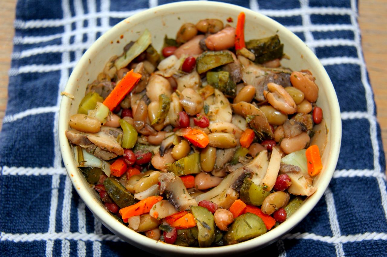 Bean And Vegetable Stew/salad