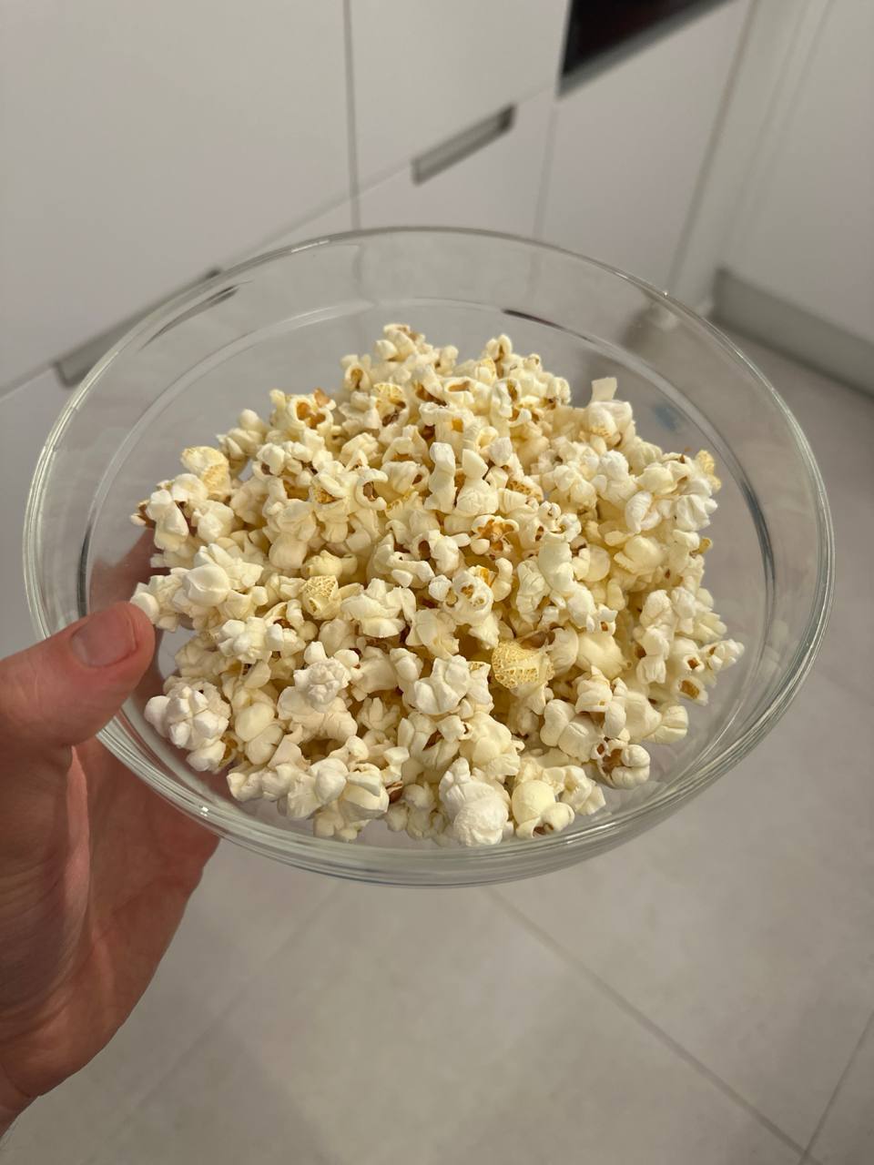 Plain Air-popped Popcorn