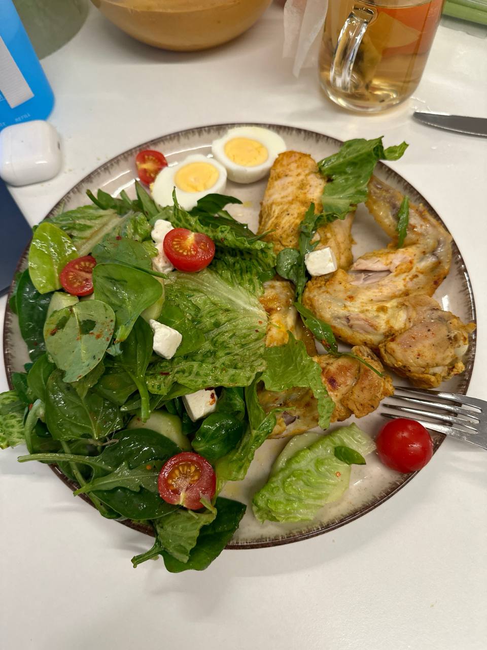Salad With Grilled Chicken