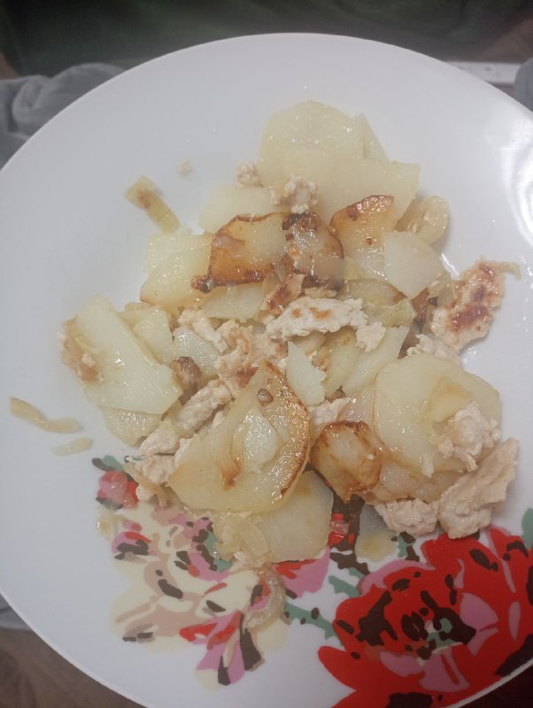 Potato And Chicken Stir-fry