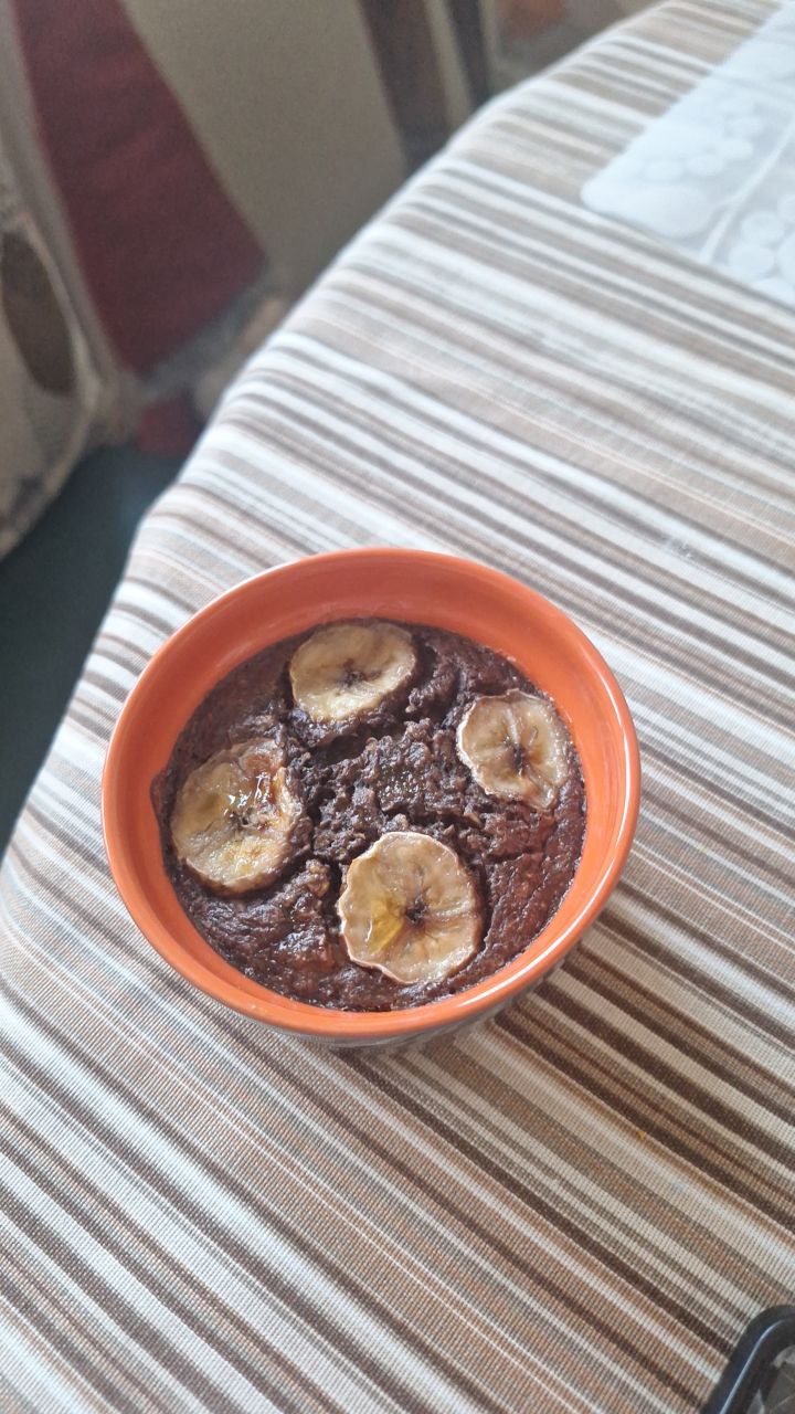 Chocolate Banana Oatmeal/pudding