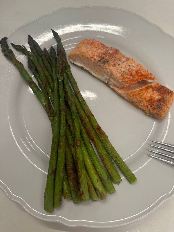 Grilled Salmon And Asparagus