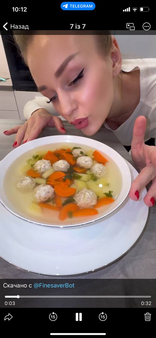 Chicken Meatball Soup