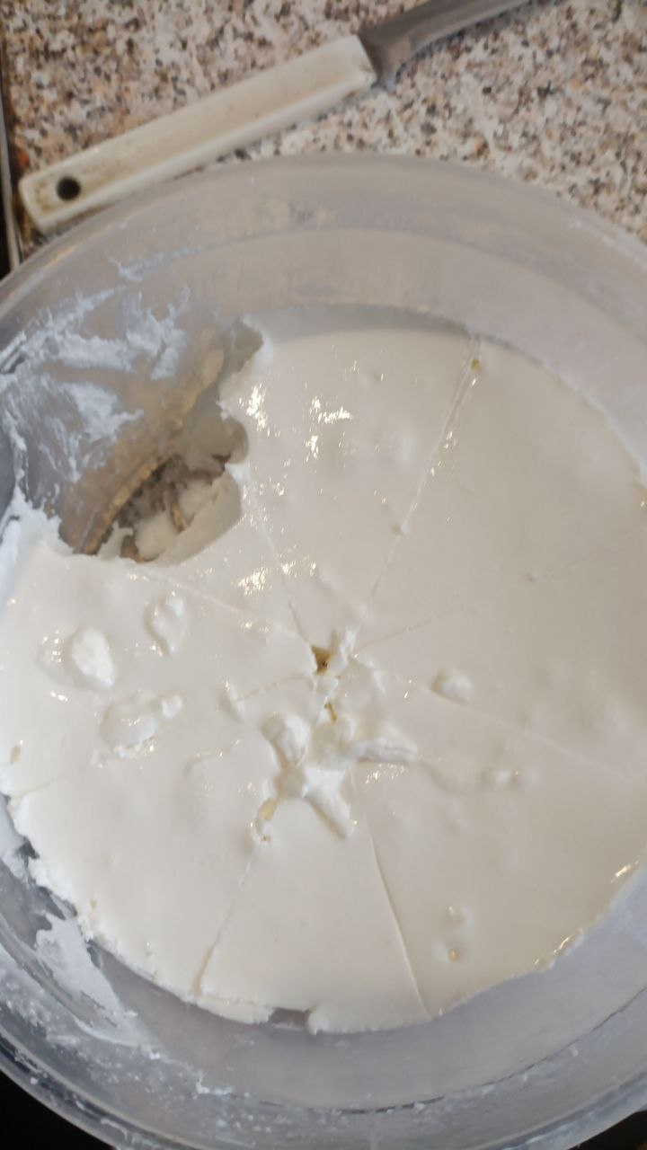 Paneer With An Adapted Recipe Including Tvorog, Sour Cream, And Gelatin