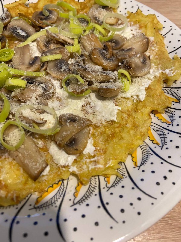 Mushroom And Cheese Omelette