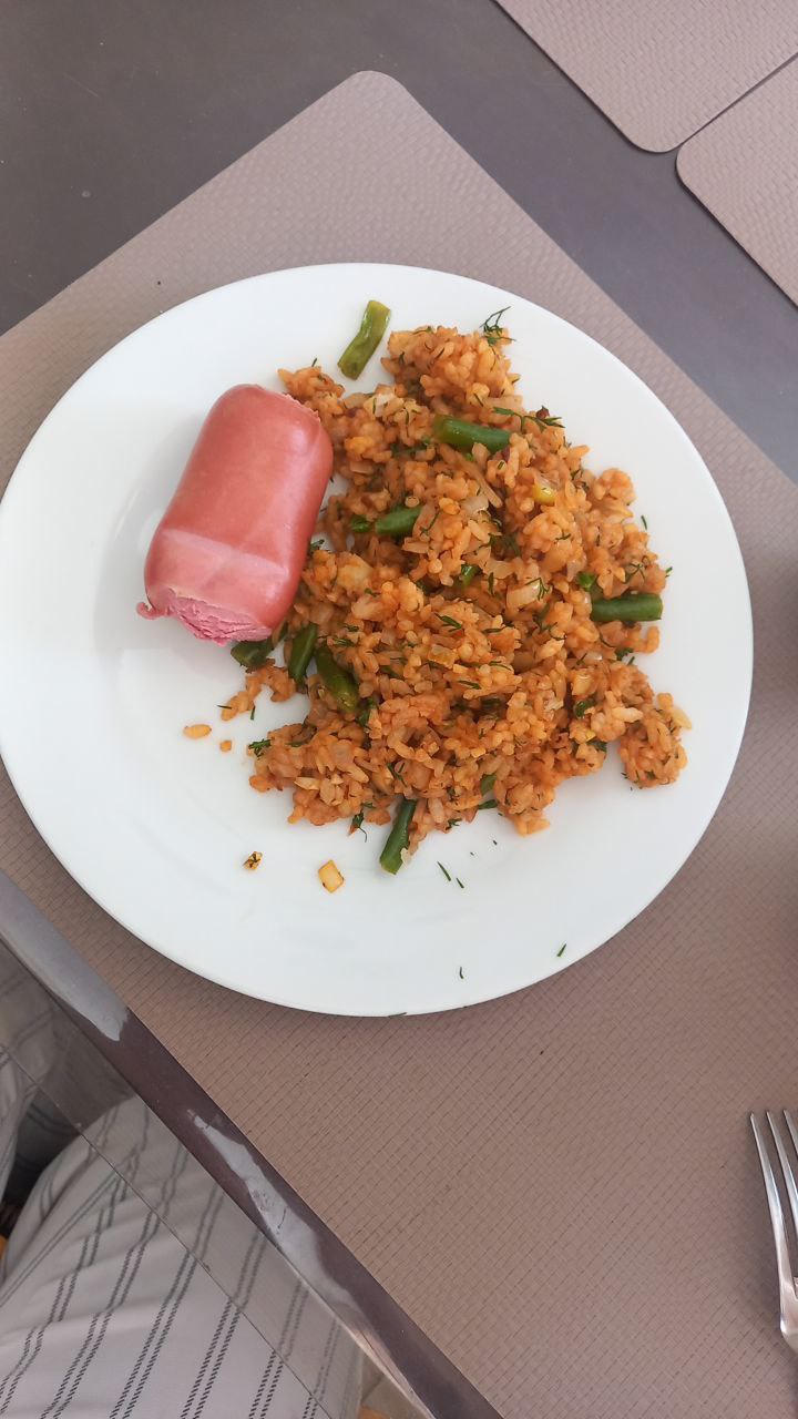 Spicy Fried Rice With Sausage
