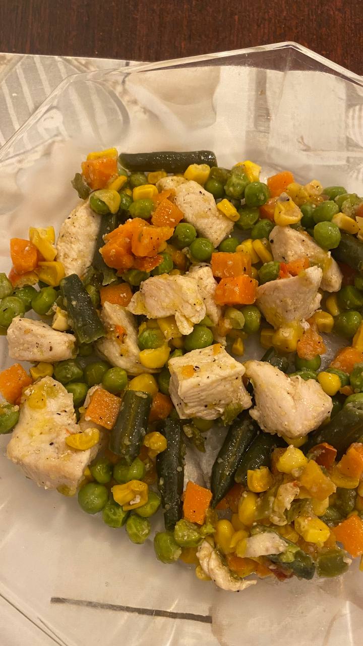 Chicken And Mixed Vegetables
