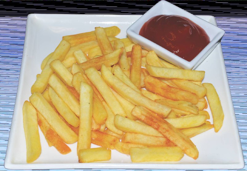 French Fries With Ketchup