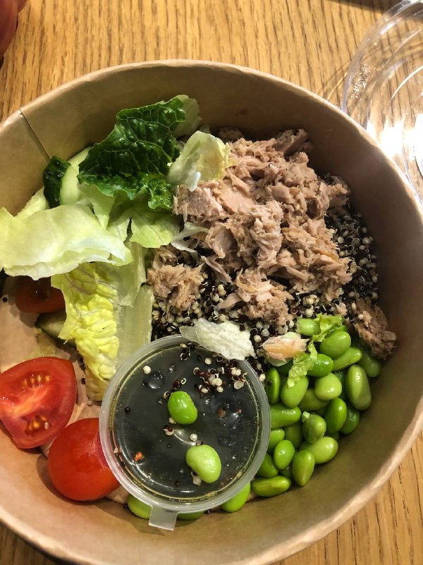 Tuna Salad With Quinoa And Vegetables