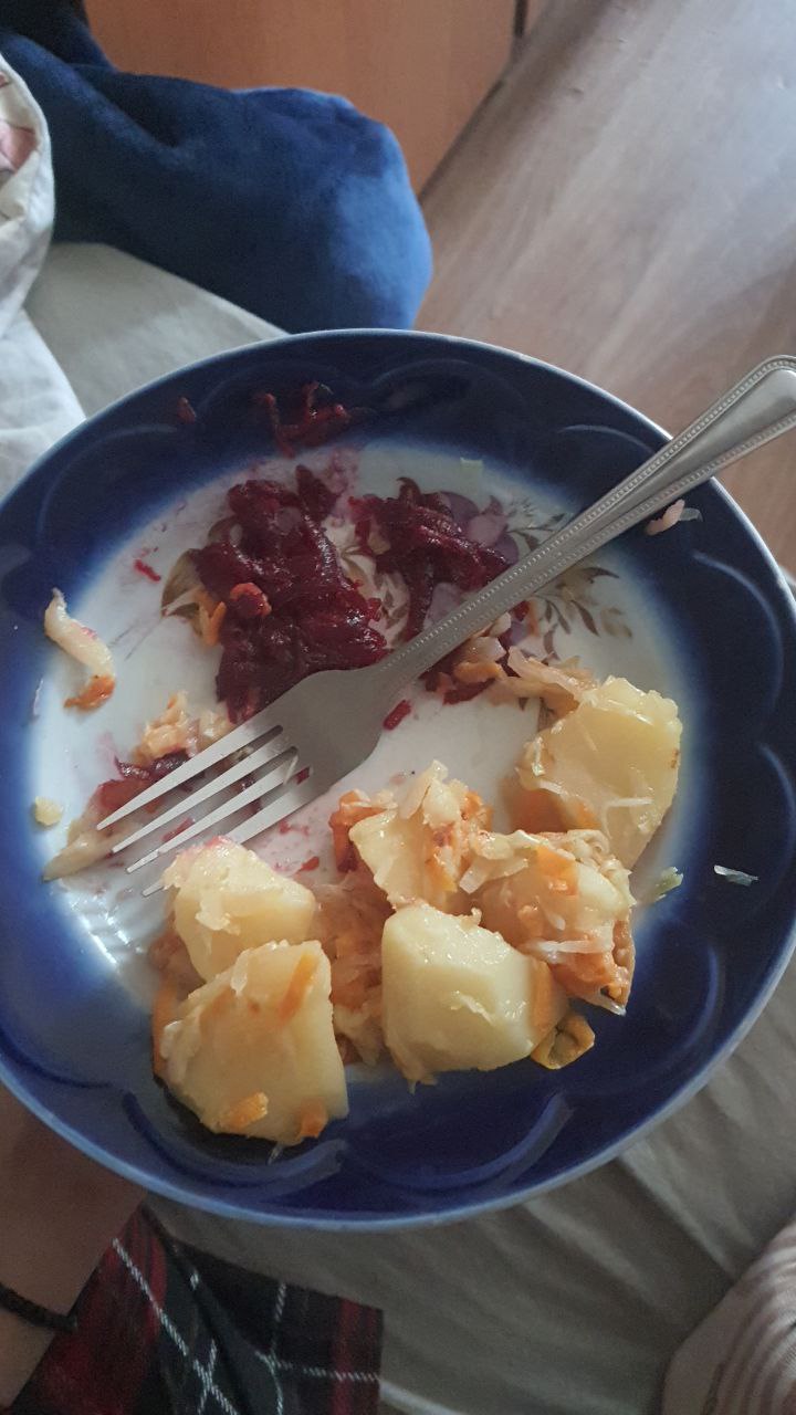 Potato And Beetroot Meal