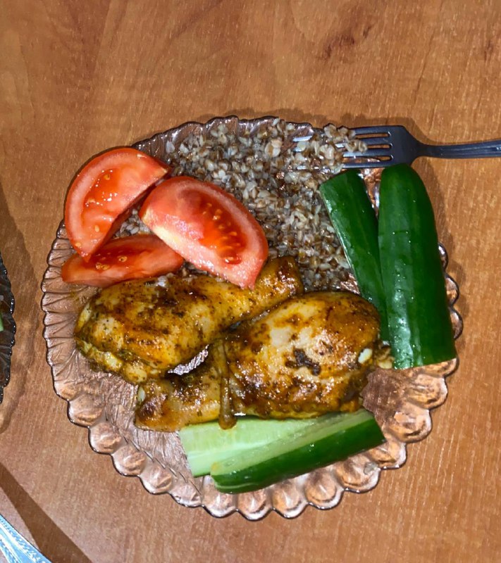 Grilled Chicken With Brown Rice And Vegetables