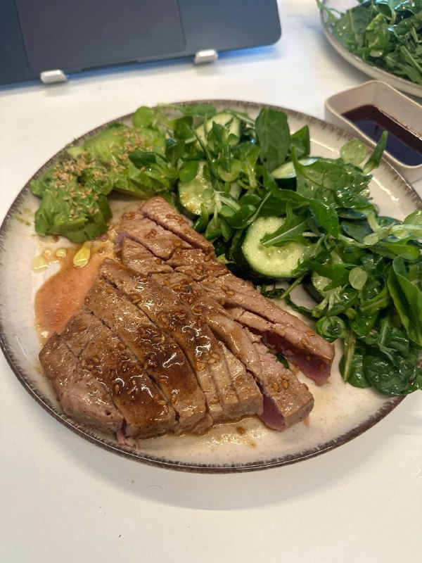 Steak And Salad Meal