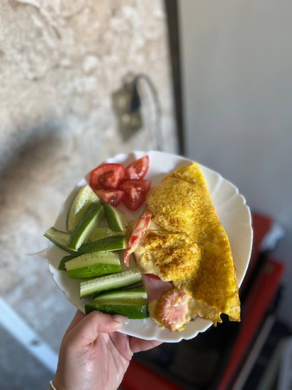 Omelette With Vegetables