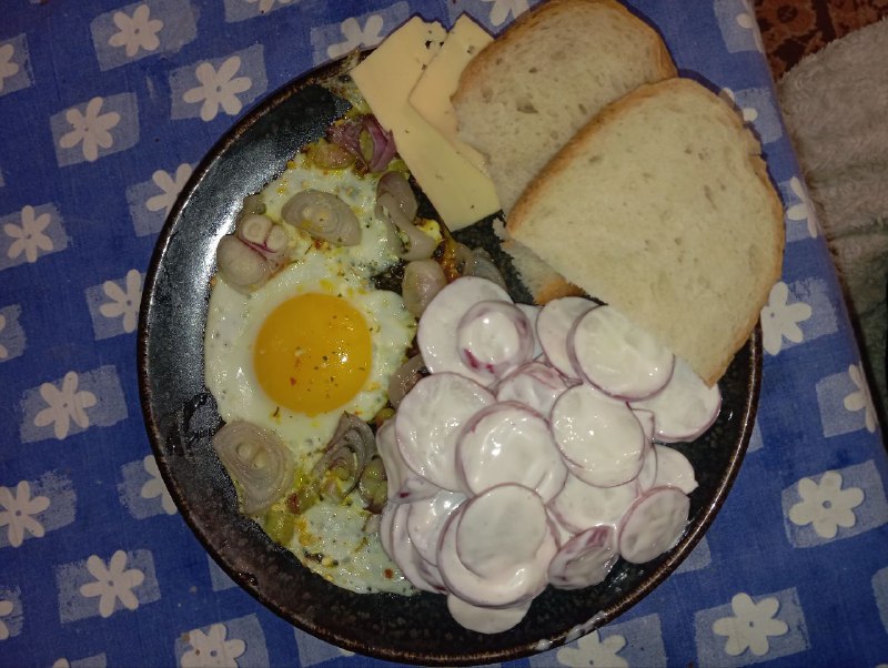 Homemade Breakfast Plate