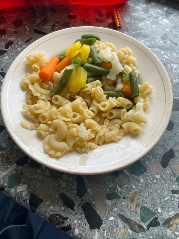 Pasta With Mixed Vegetables