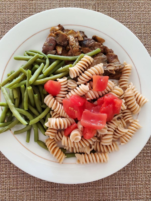Pasta With Green Beans And Beef