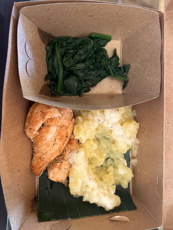 Chicken With Spinach And Mashed Potatoes