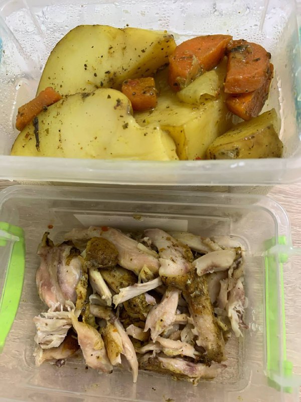 Chicken With Potatoes And Carrots