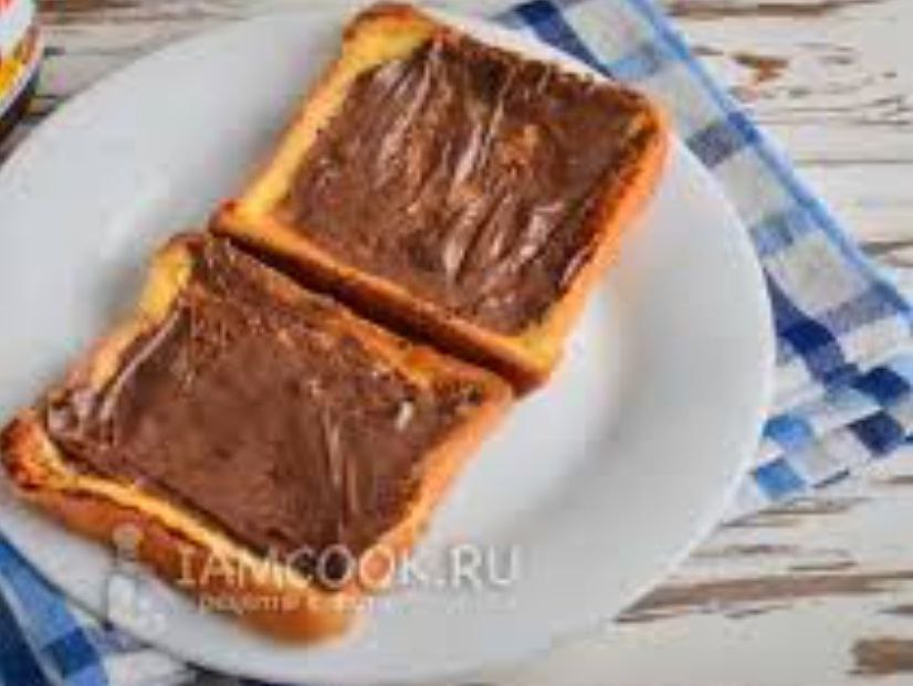 Chocolate Spread On Toast