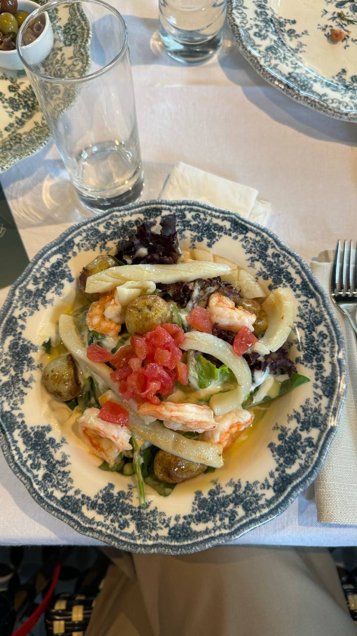 Shrimp And Asparagus Salad