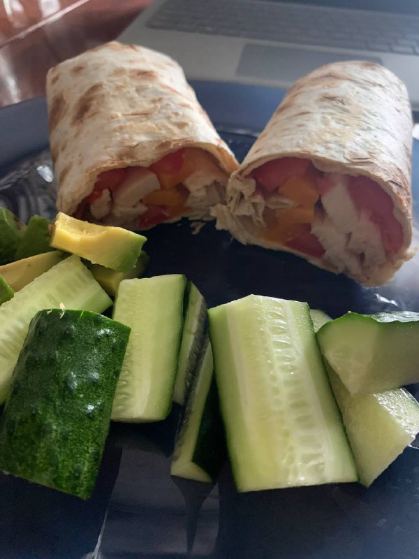 Chicken Wrap With Vegetables
