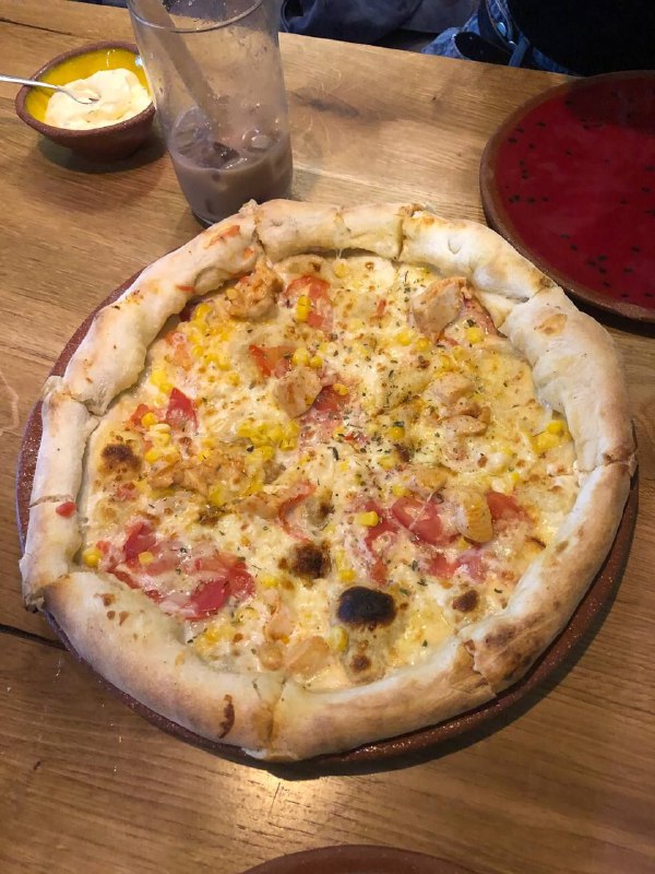 Chicken Corn Pizza