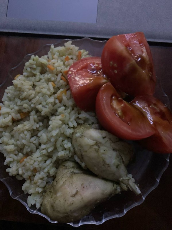 Chicken and Rice with Tomatoes