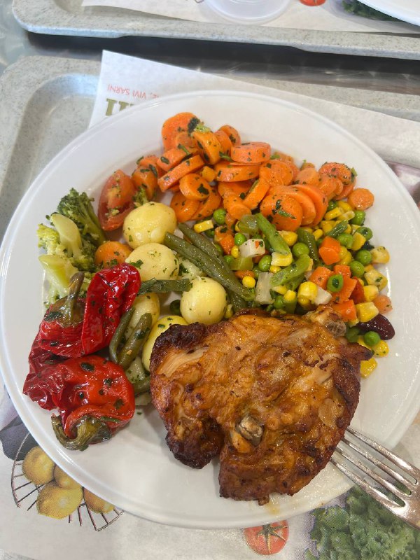 Grilled Chicken with Mixed Vegetables