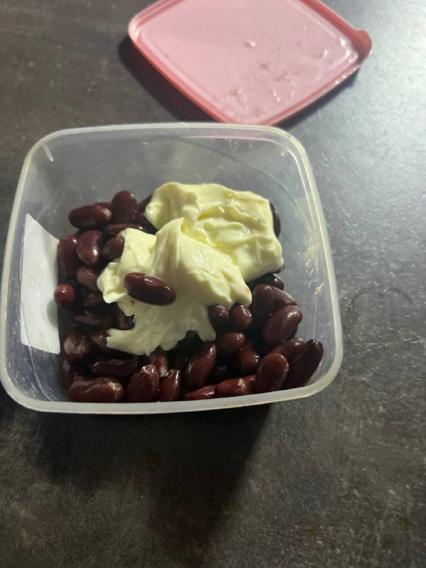 Kidney Beans With Processed Cheese