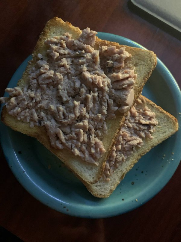 Toast with Meat Pate