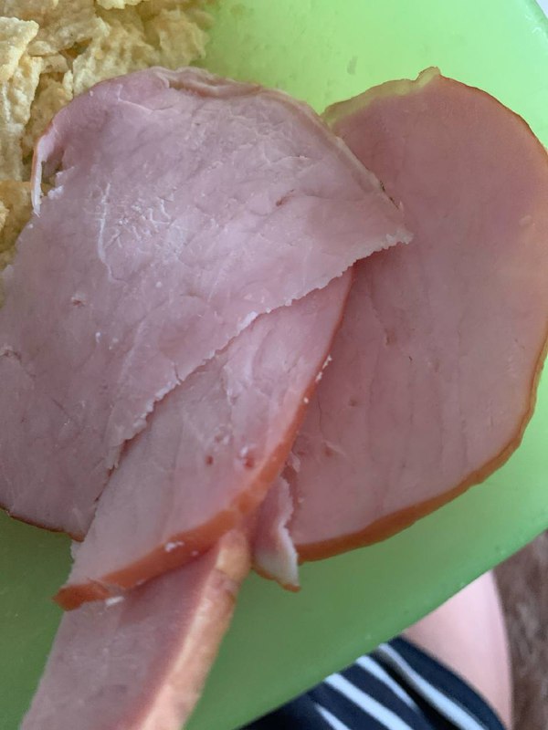 Ham slices