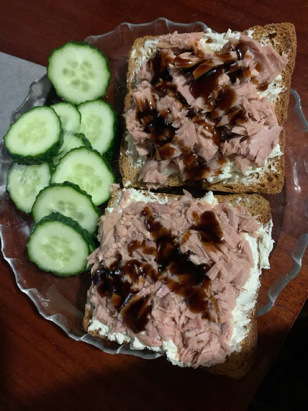 Tuna Sandwich With Cream Cheese