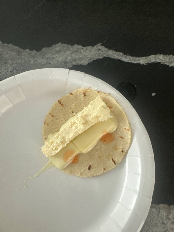 Simple Cheese And Tortilla Snack