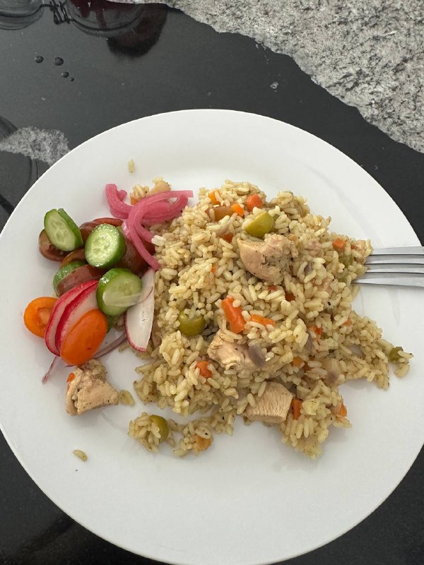 Chicken And Vegetable Rice