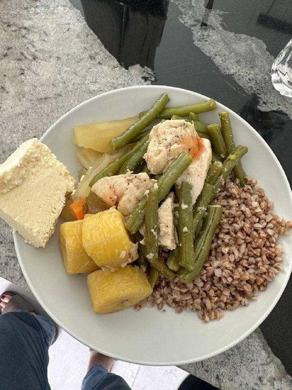 Mixed Vegetables With Chicken And Grains