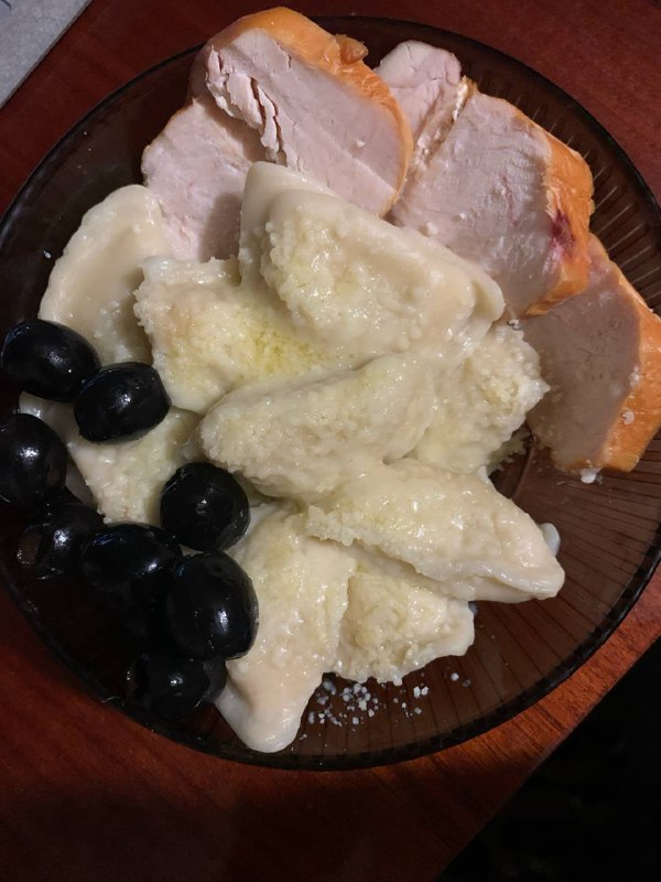 Pierogi With Chicken And Olives