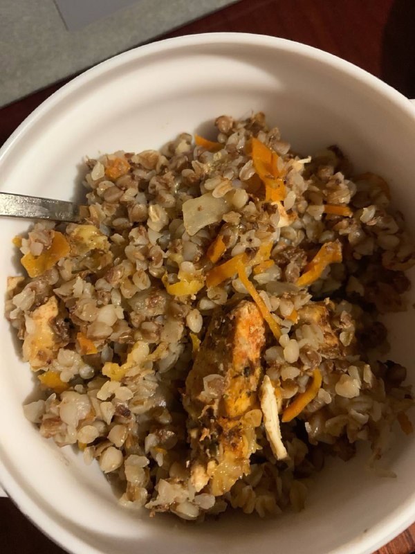 Buckwheat And Chicken Bowl