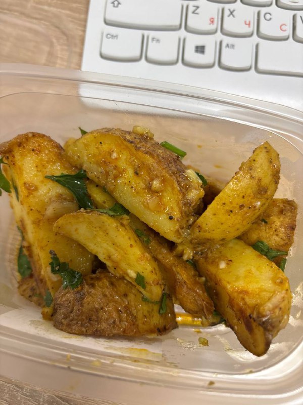 Seasoned Potato Wedges