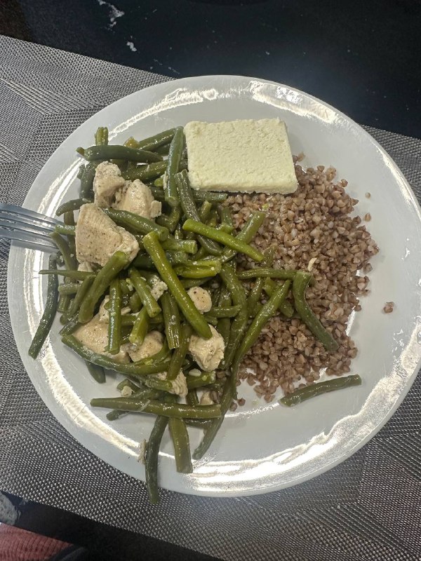 Chicken With Green Beans And Buckwheat