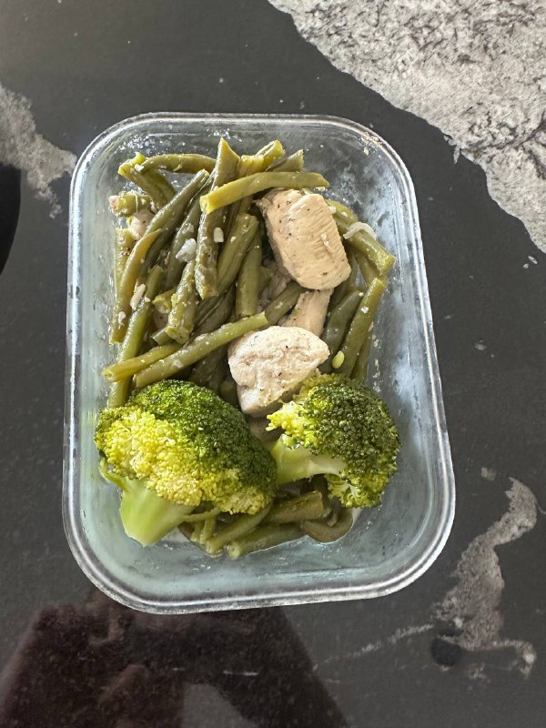 Chicken With Green Beans And Broccoli