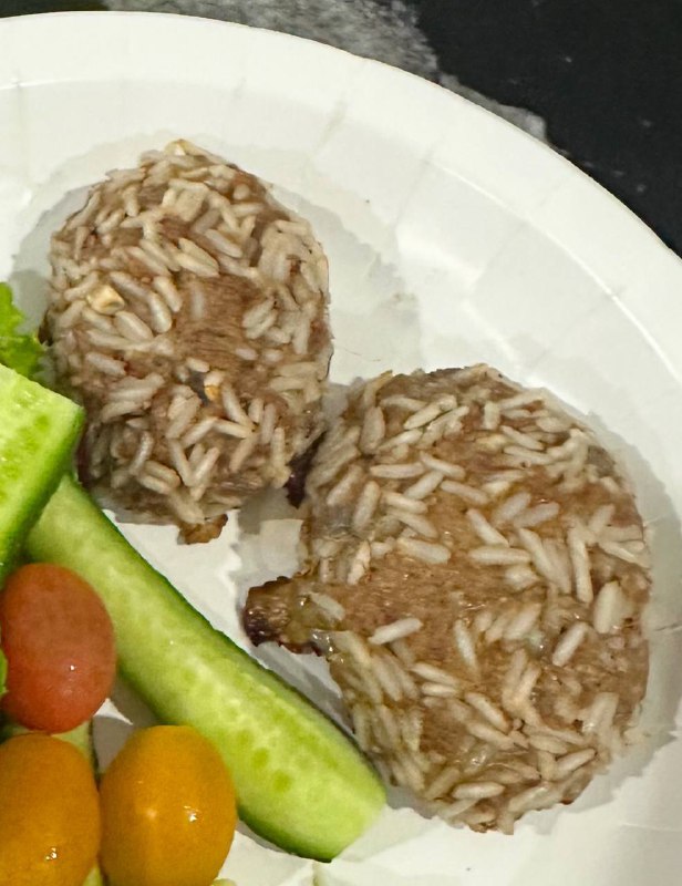 Rice-covered Meatballs